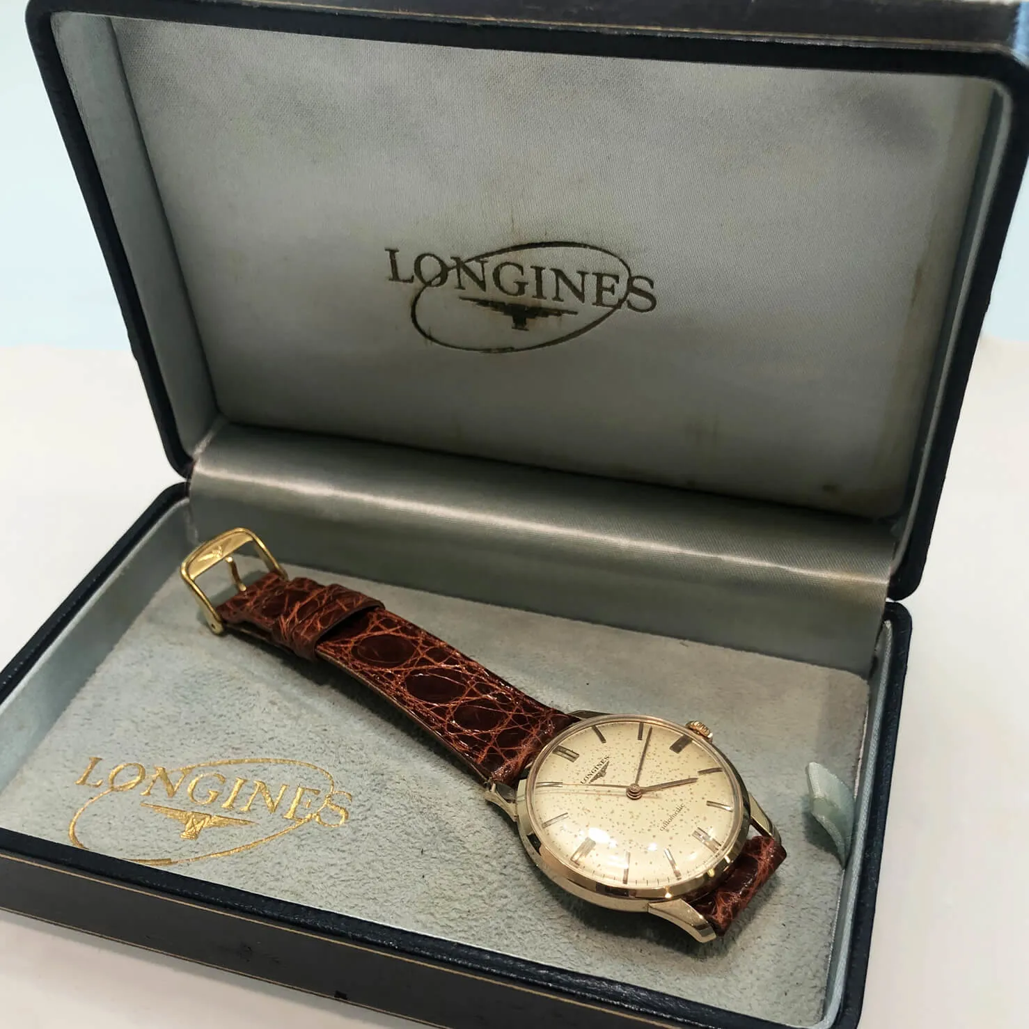 Longines 5521732 34mm Oro rosa 18kt Champagne 2