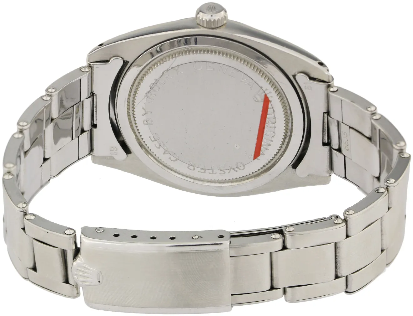 Tudor Oysterdate 7962 34mm Acciaio Bianco 3