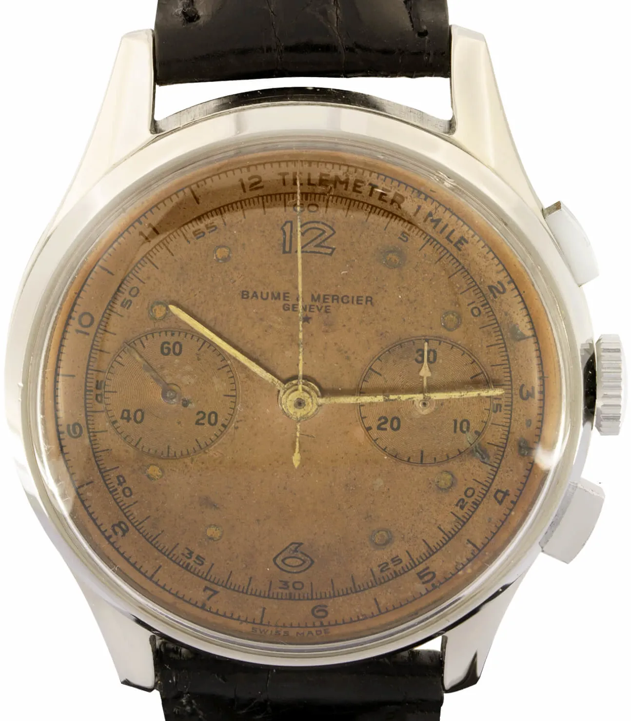 Baume & Mercier Landenon 48 621304 37mm Acciaio marrone