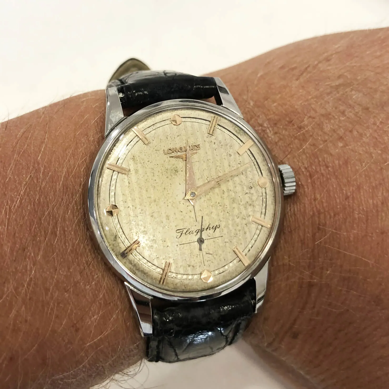 Longines Flagship 8888 31 35mm Acciaio oro 6