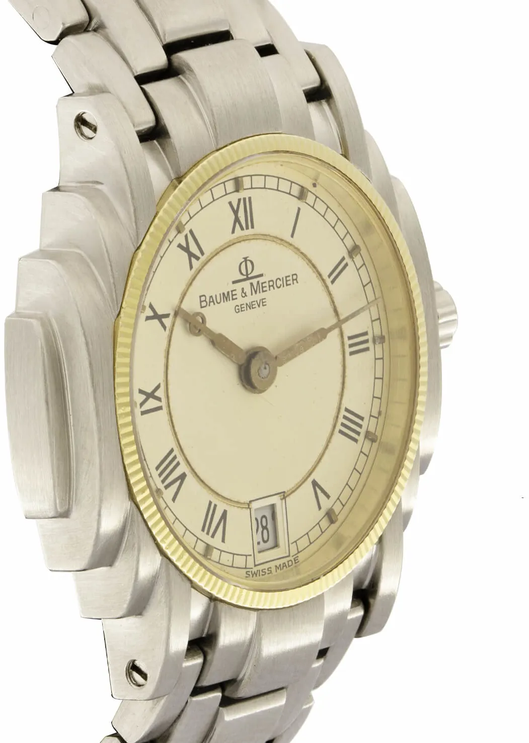 Baume & Mercier Shogun 5236.0183 27mm Acciaio panna 1