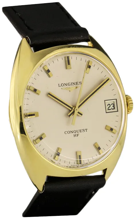 Longines Conquest 403418 33.5mm Oro giallo 18 kt Bianco 1