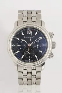 Blancpain Léman Fly-Back 2185 Stainless steel Black