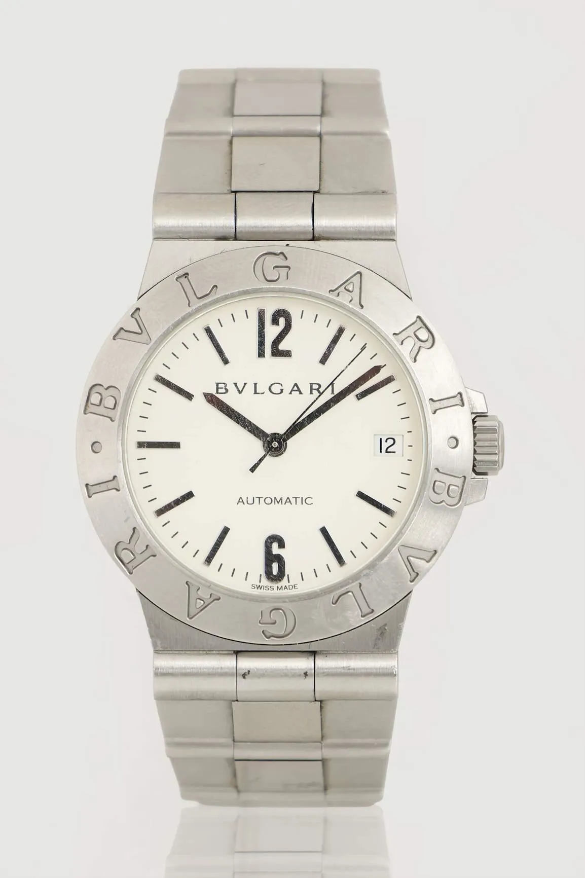 Bulgari Bulgari LC 35 S 35mm Stainless steel White