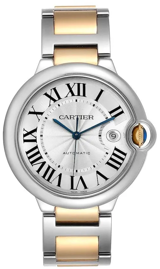 Cartier Ballon Bleu de Cartier W69009Z3 42mm Stainless steel Silver