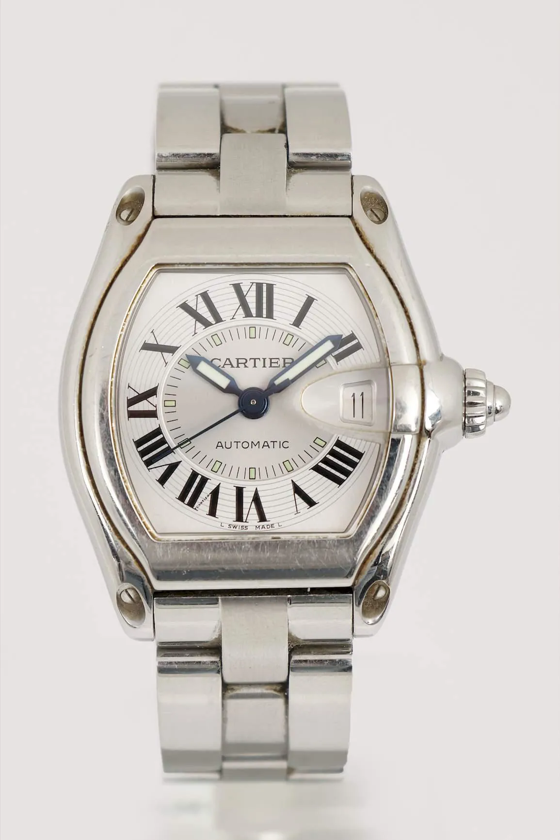 Cartier Roadster 2510 40mm Stainless steel Silver