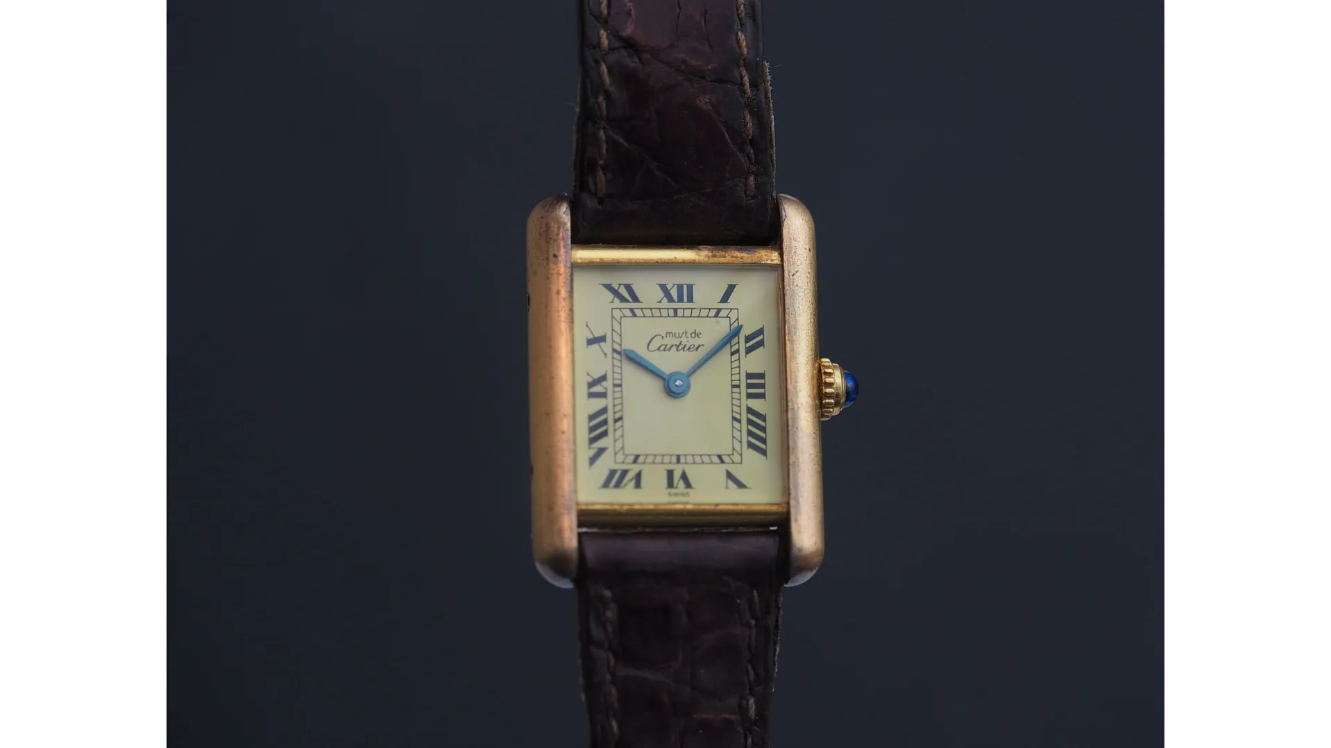 Cartier Tank Must 20mm Vermeil Cream