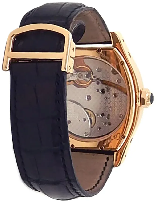 Cartier Tortue W1545851 38mm Rose gold Silver 3