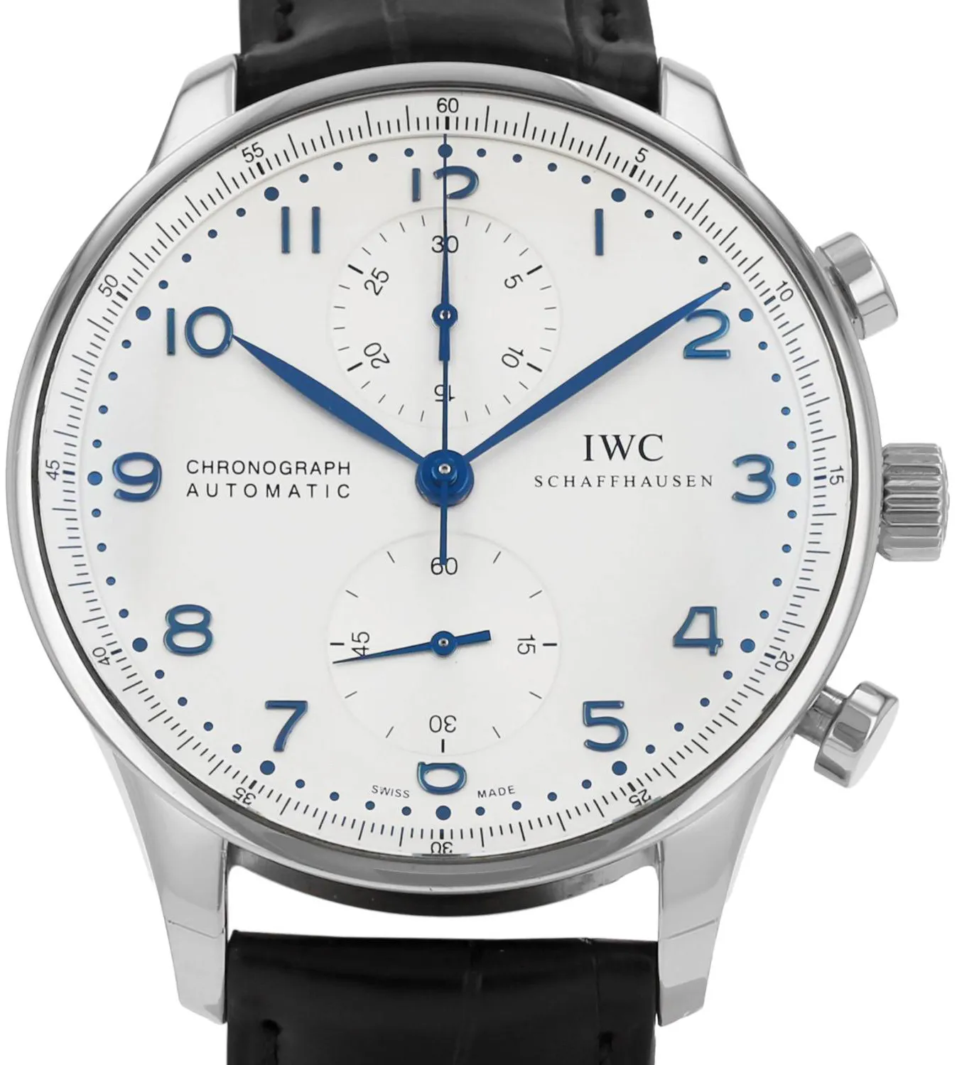 IWC Portuguese Chronograph 3714 41mm Stainless steel Silver