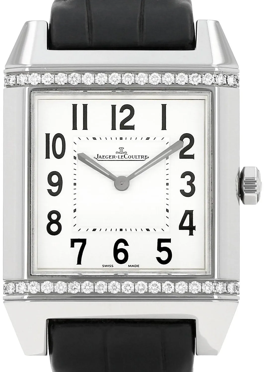 Jaeger-LeCoultre Reverso Squadra Lady 236.8.47 32mm Stainless steel Cream