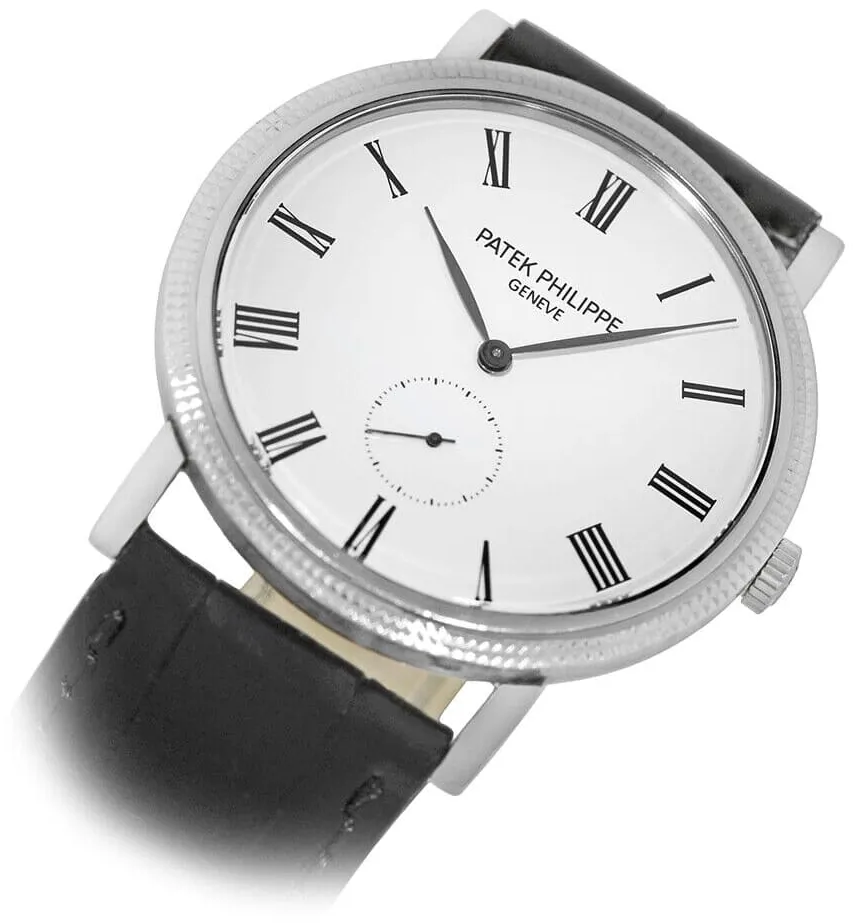 Patek Philippe Calatrava 5119G-001 36mm White gold White 4