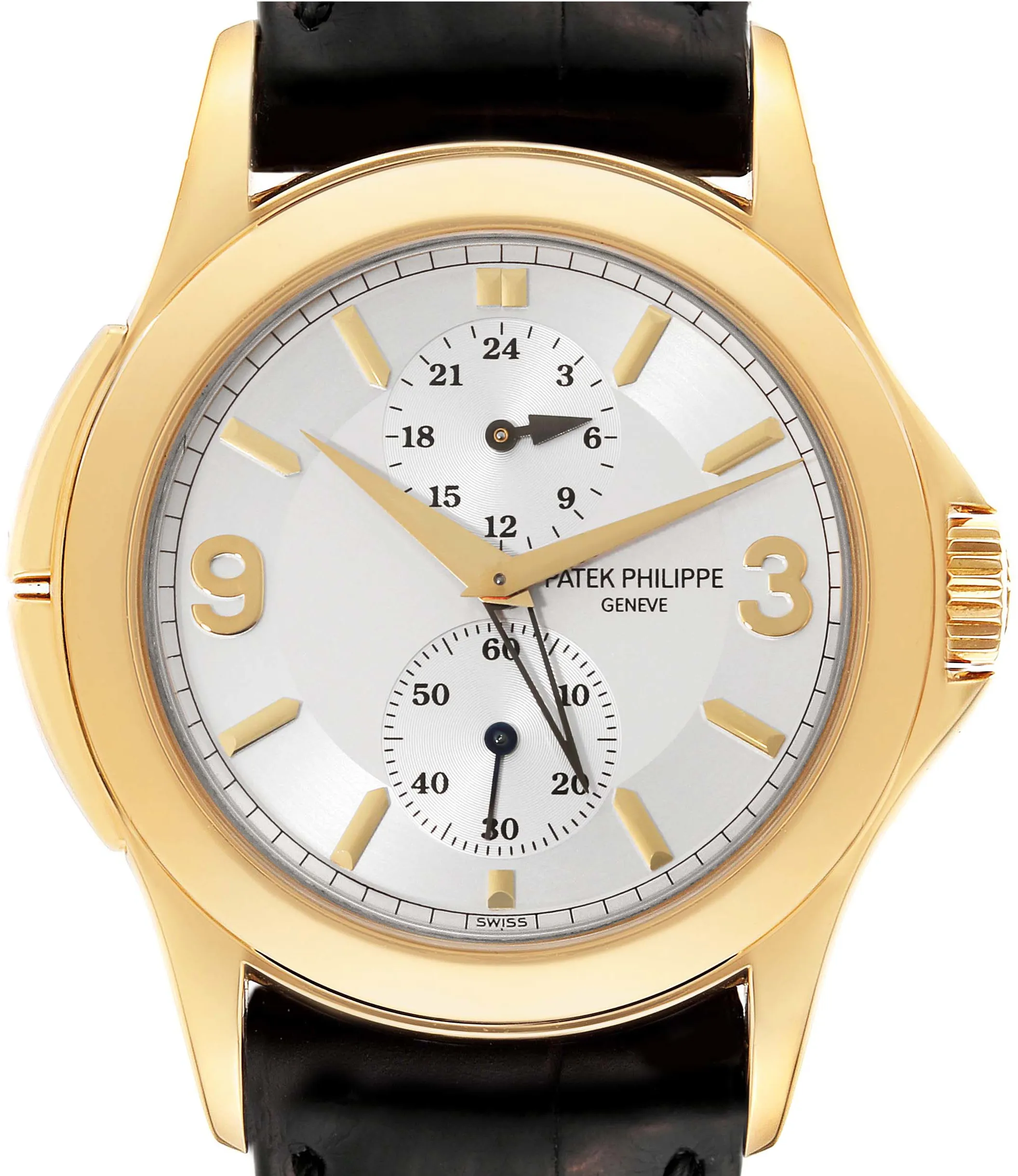 Patek Philippe Calatrava 5134J 37mm Yellow gold Silver