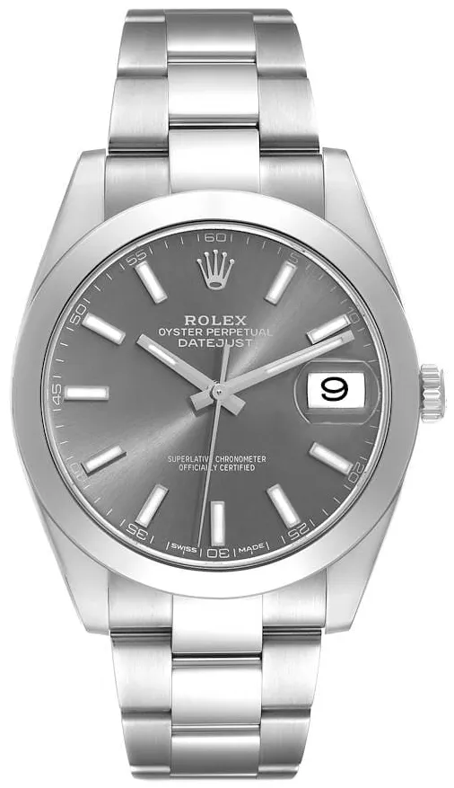 Rolex Datejust 41 126300-0007 41mm Oystersteel Gray