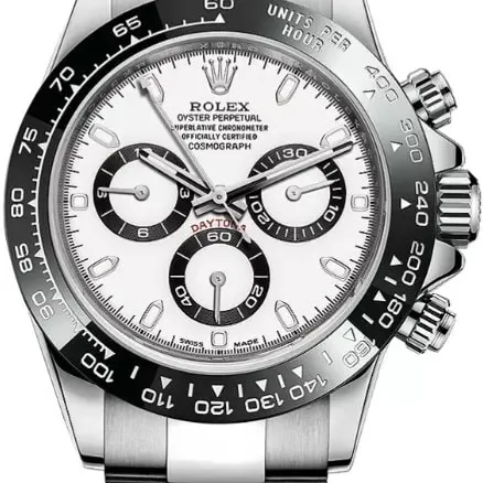 Rolex Daytona 116500LN-0001 40mm Stainless steel White