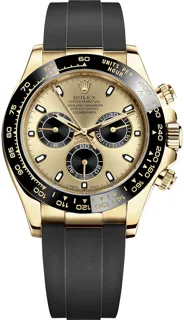 Rolex Daytona 116518LN-0048 Ceramic and Yellow gold Champagne