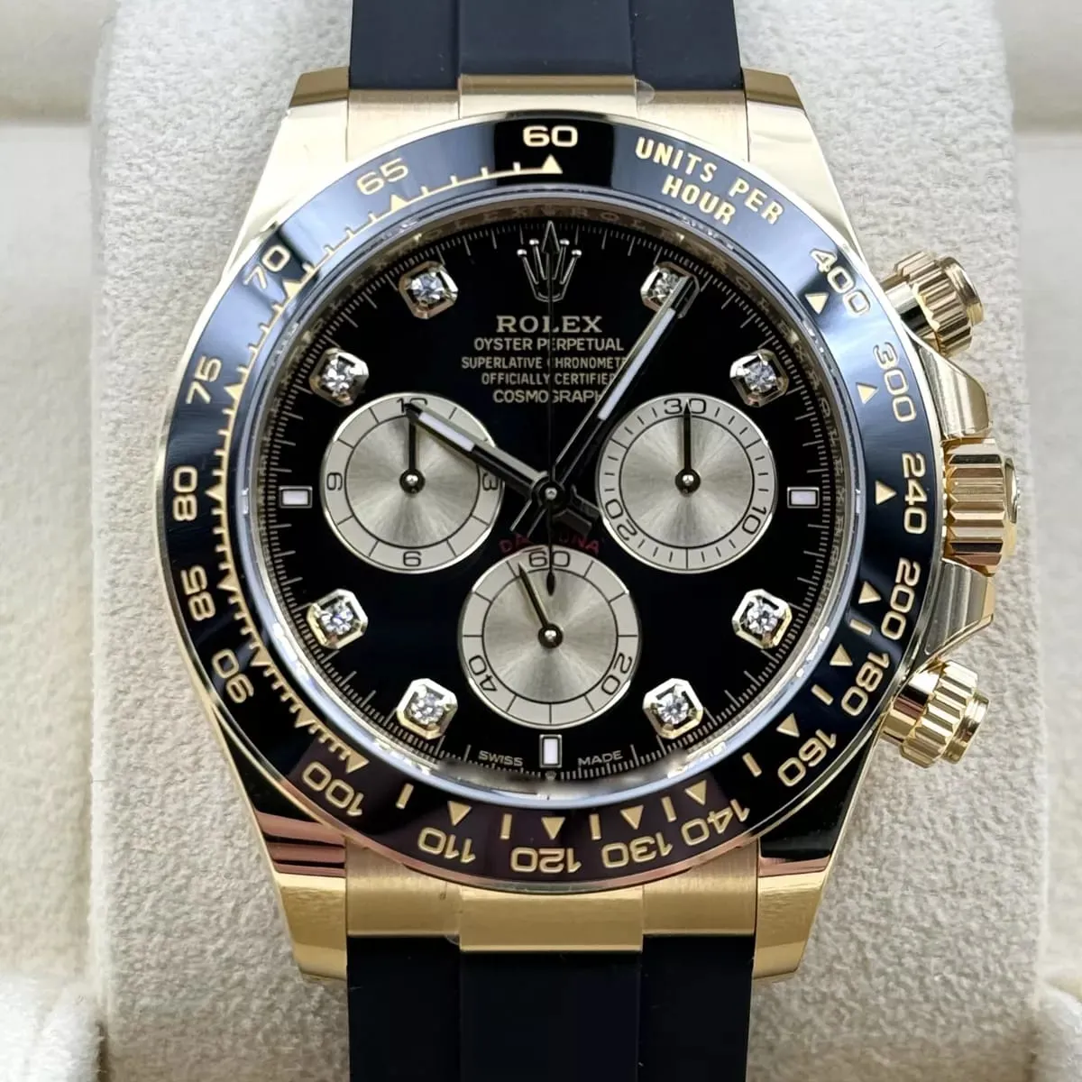 Rolex Daytona 126518LN-0006 40mm 18k yellow gold Black