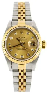 Rolex Lady-Datejust 279173-0011 Yellow gold and Stainless steel Champagne