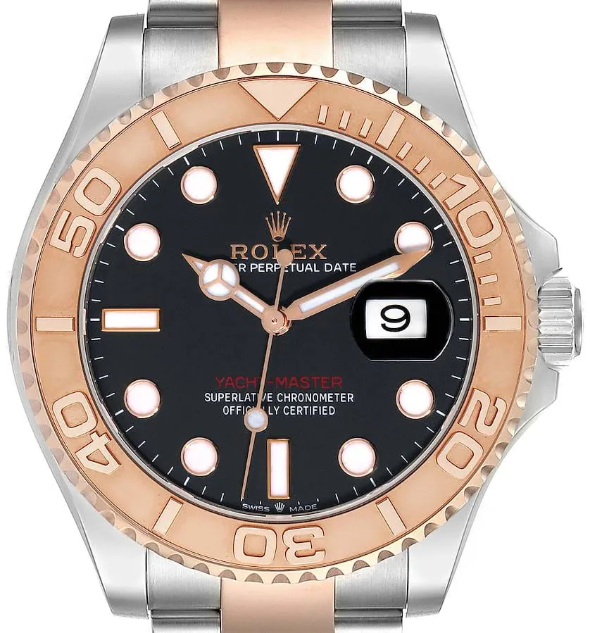 Rolex Yacht-Master 126621-0002 40mm Oystersteel and Everose gold Black