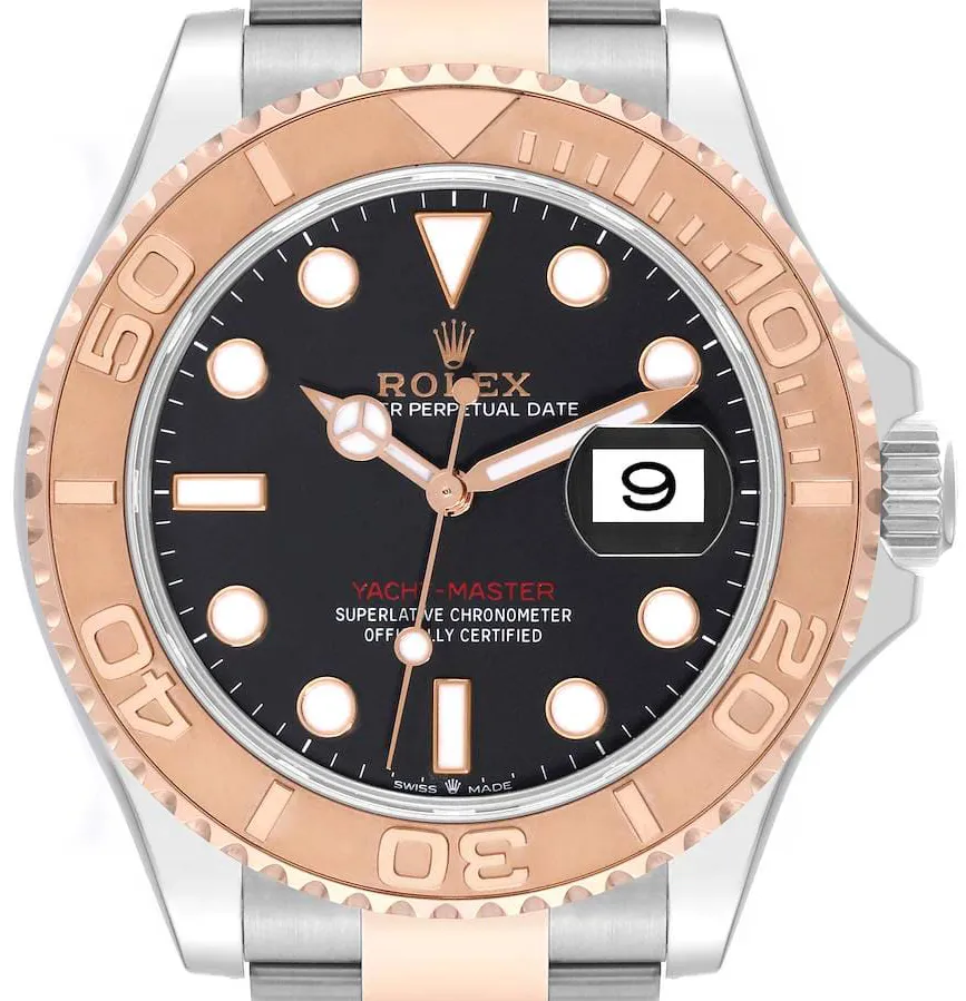 Rolex Yacht-Master 126621-0002 40mm Oystersteel and Everose gold Black