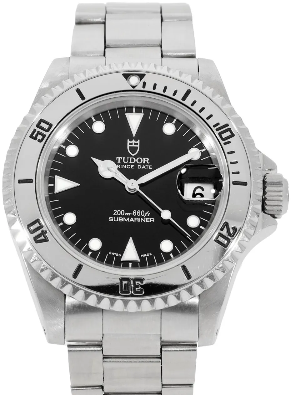 Tudor Prince Oysterdate Submariner 79190V64445 40mm Stainless steel Black