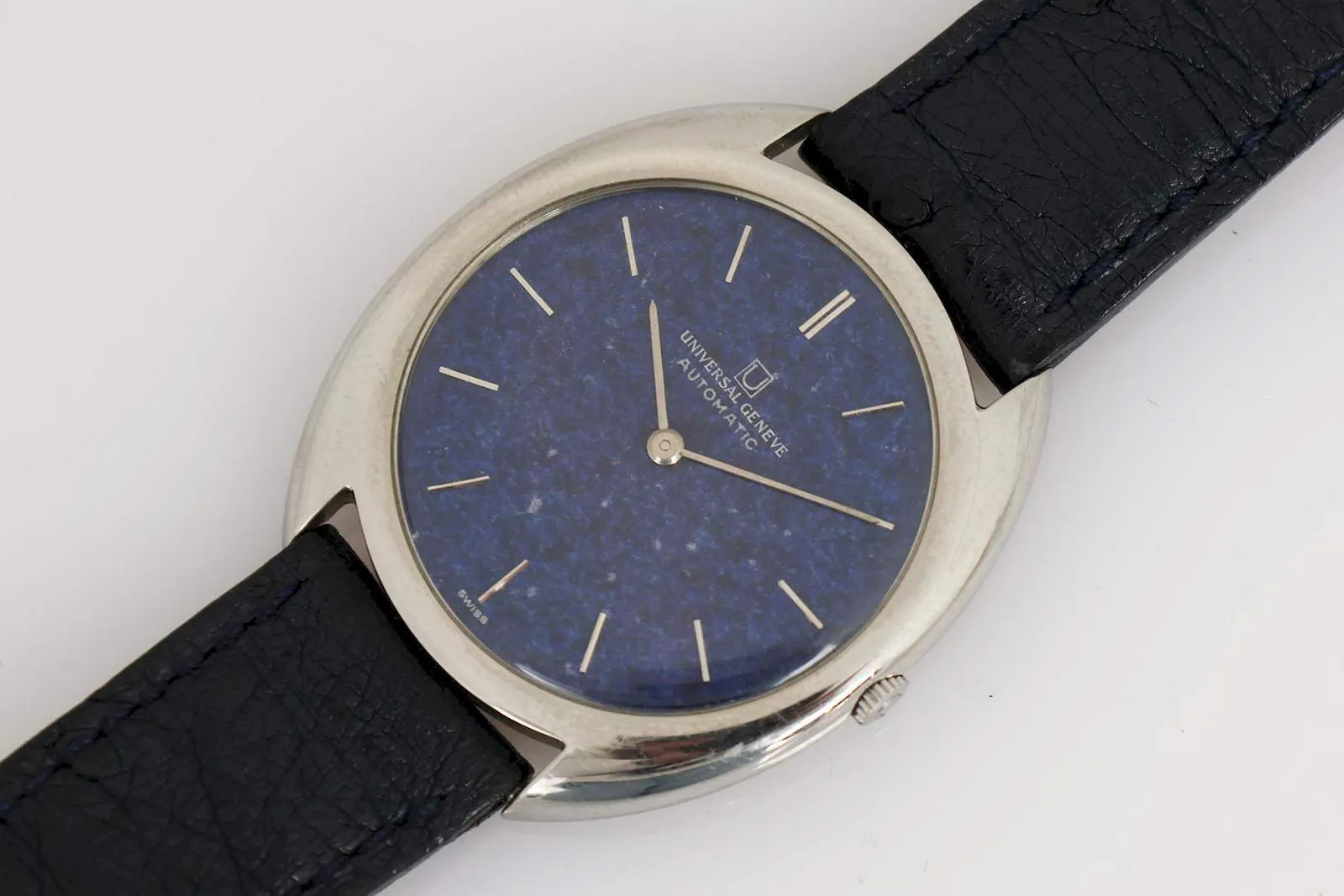 Universal Genève Classic 35mm Stainless steel Lapis lazuli