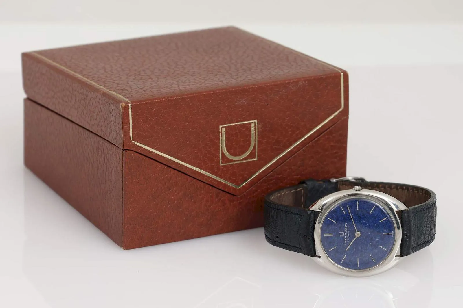 Universal Genève Classic 35mm Stainless steel Lapis lazuli 2