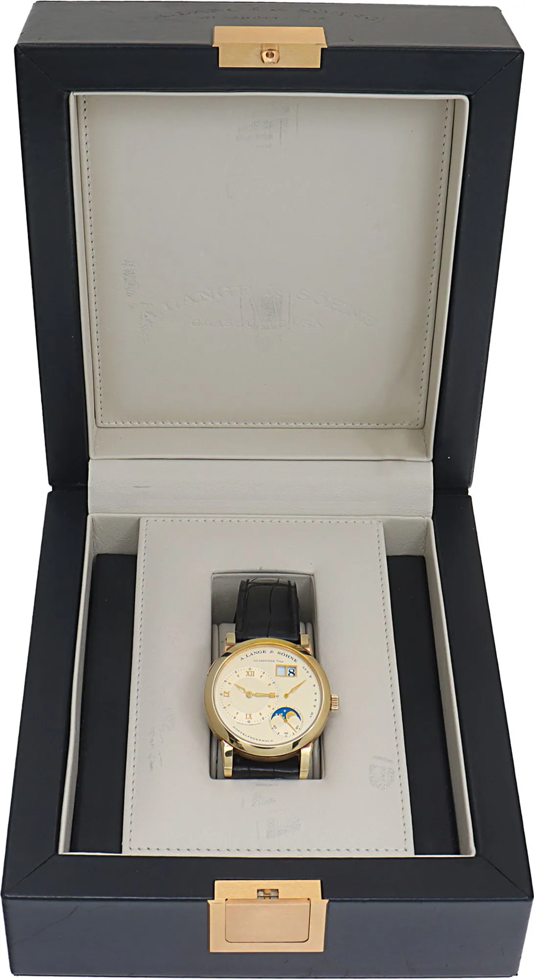 A. Lange & Söhne Lange 1 109.021 38mm Yellow gold and 18k yellow gold Silver 4