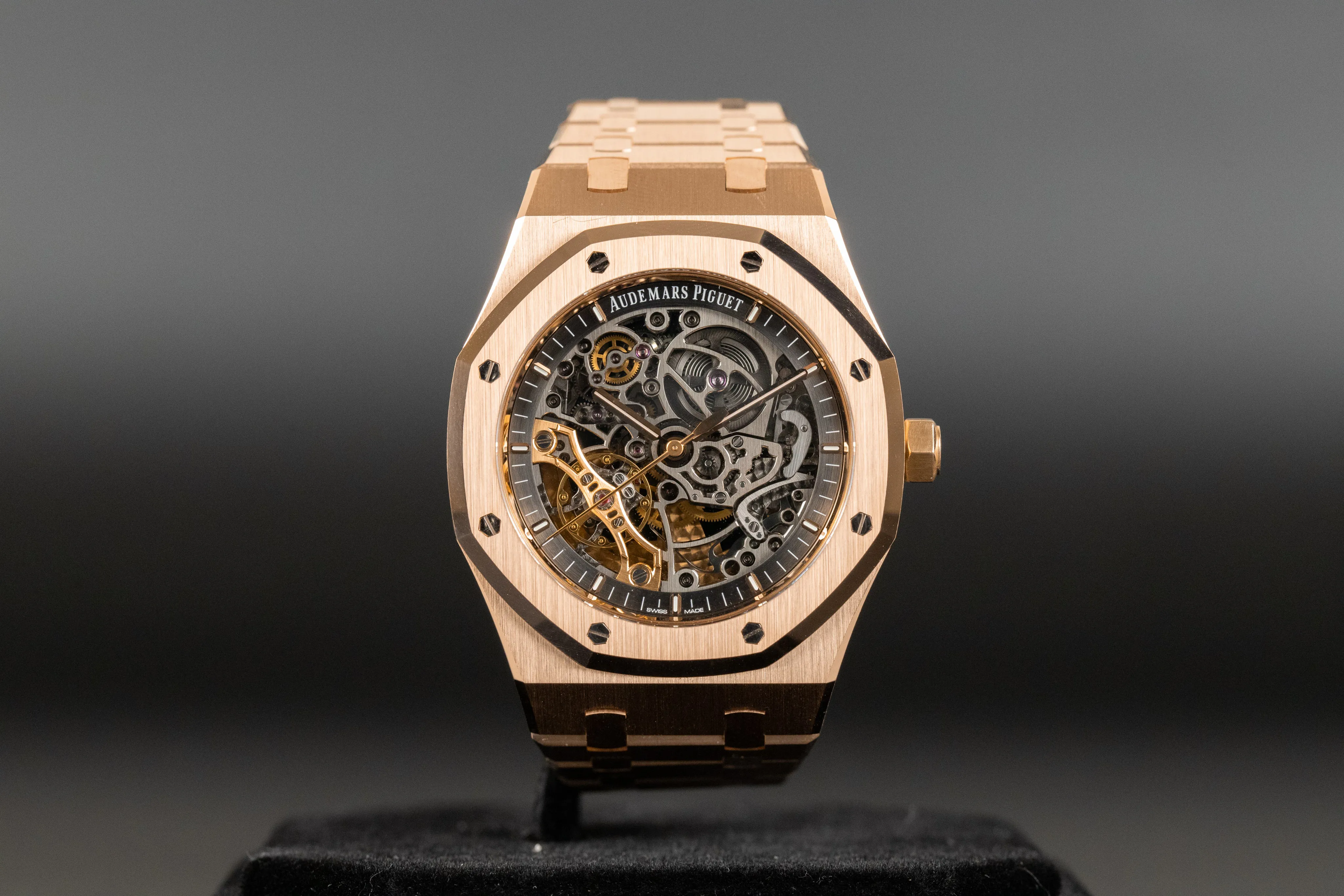 Audemars Piguet Royal Oak 15407OR 41mm Rose gold Skeletonized