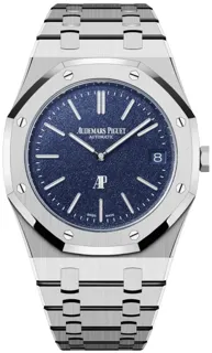 Audemars Piguet Royal Oak 16202BC.OO.1240BC.02 White gold Blue