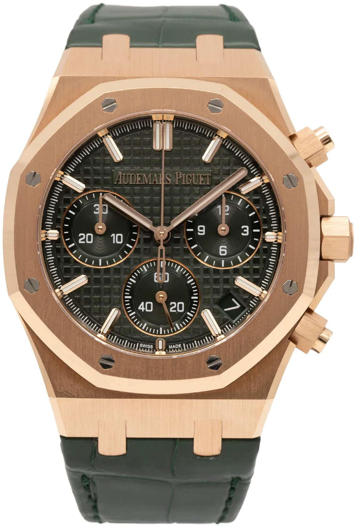 Audemars Piguet Royal Oak 26240OR.OO.D404CR.02 41mm Rose gold Green