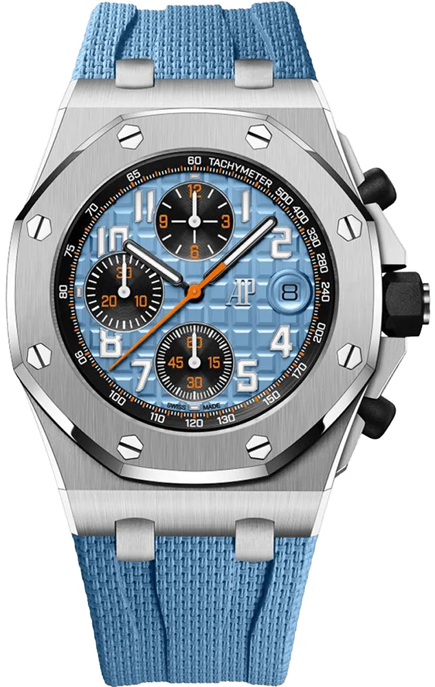 Audemars Piguet Royal Oak Offshore 26238ST.OO.A340CA.01 42mm Stainless steel Blue