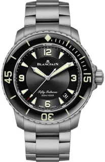 Blancpain Fifty Fathoms 5015-12B30-98B Titanium Black