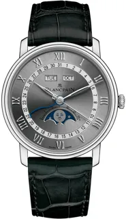 Blancpain Villeret 6654-1113-55B Stainless steel Gray