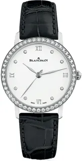 Blancpain Ultraplate 6104-4628-55A Stainless steel White