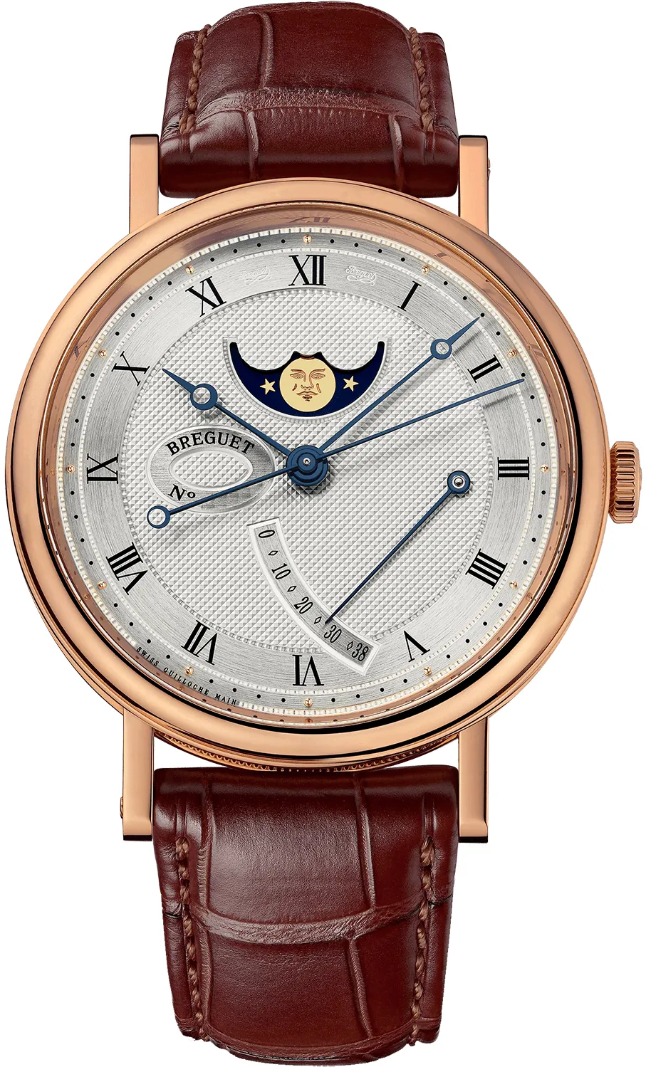 Breguet Classique 7787br/12/9v6 39mm Rose gold Silver