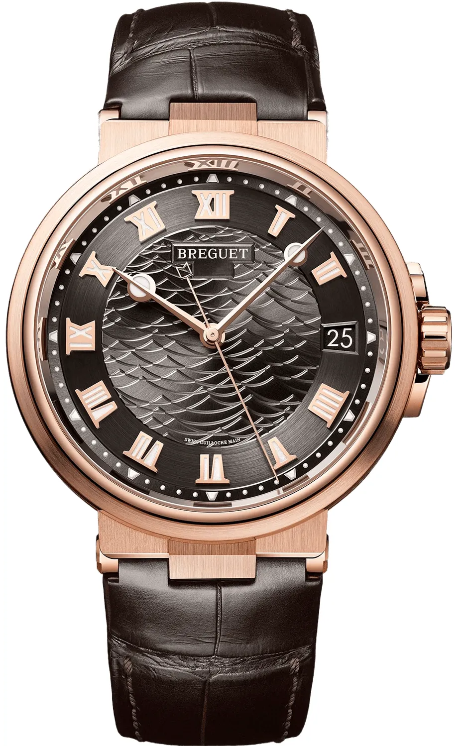 Breguet Marine 5517BR/G3/9ZU 40mm Rose gold Gray