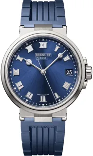 Breguet Marine 5517TI/Y1/5ZU Titanium Blue