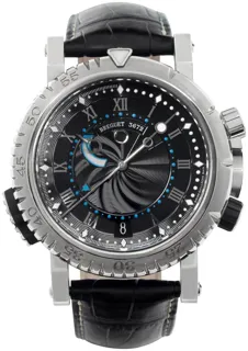 Breguet Marine 5847BB/92/5ZV 18k white gold Black