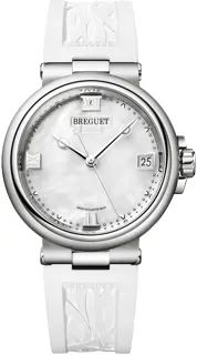 Breguet Marine 9517ST/5W/584 Stainless steel White