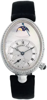 Breguet Reine de Naples 8908BB/V2/864 D00D 18k white gold White