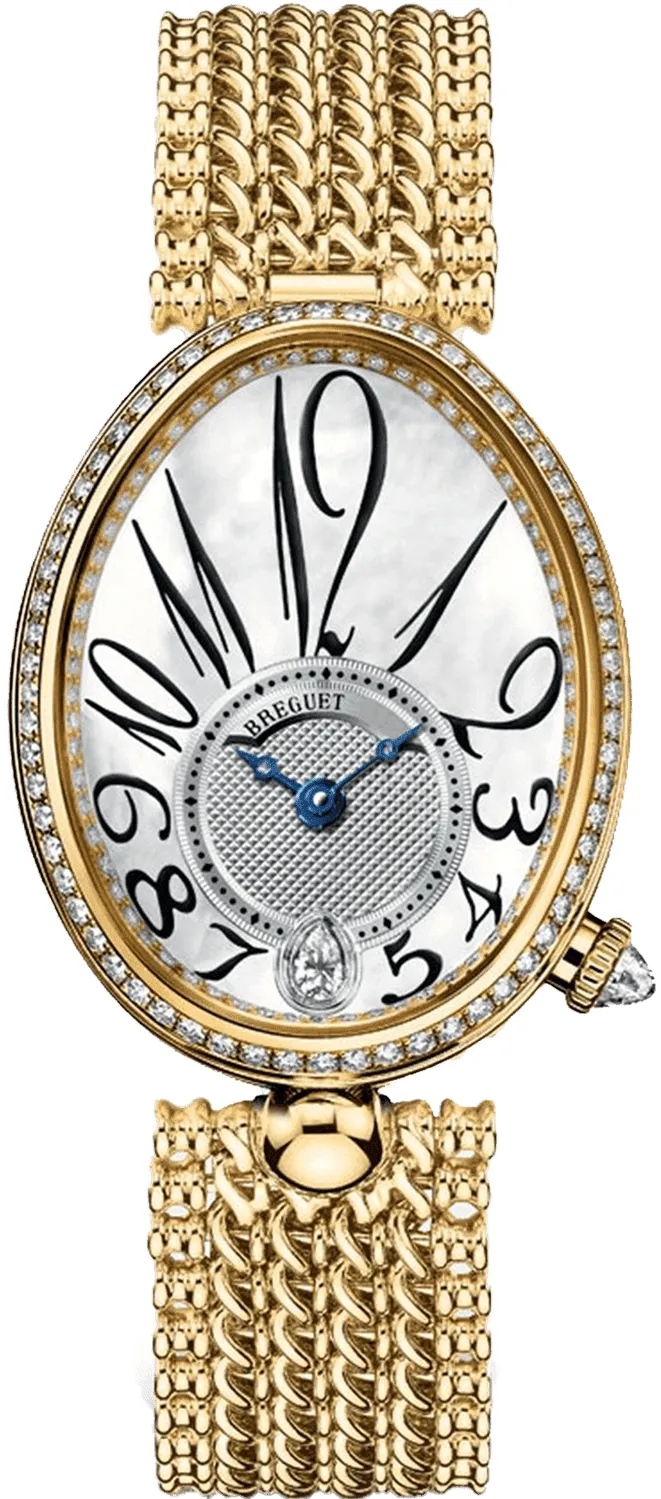 Breguet Reine de Naples 8918BA/58/J20.D000 28mm Yellow gold White