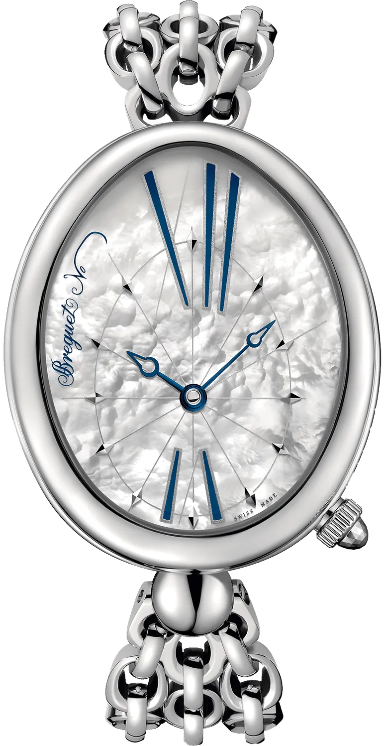 Breguet Reine de Naples 8967ST/51/J50 35mm Stainless steel White