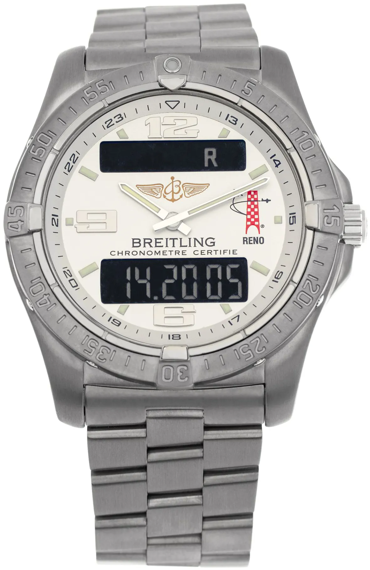 Breitling Aerospace E79362 42mm Titanium Silver