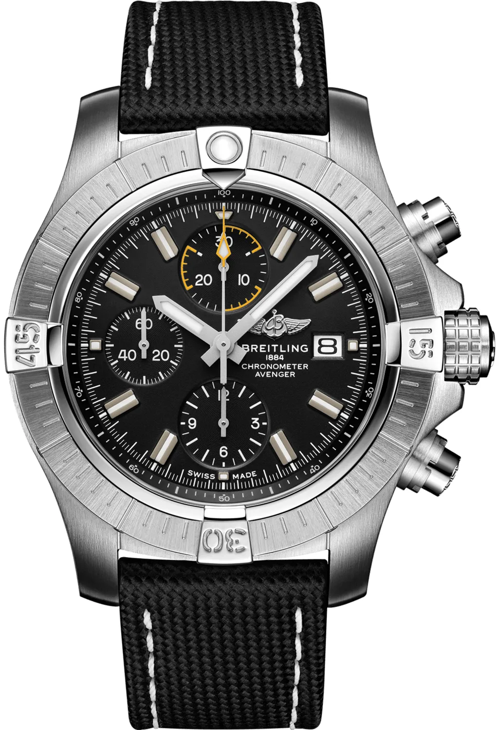 Breitling Avenger A13317101B1X1 45mm Stainless steel Black