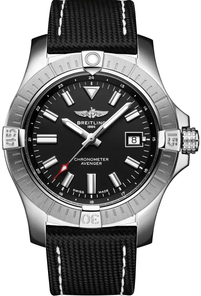 Breitling Avenger A17318101B1X2 43mm Stainless steel Black