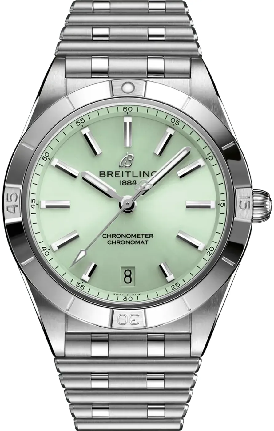 Breitling Chronomat A10380101L1A1 36mm Stainless steel Green