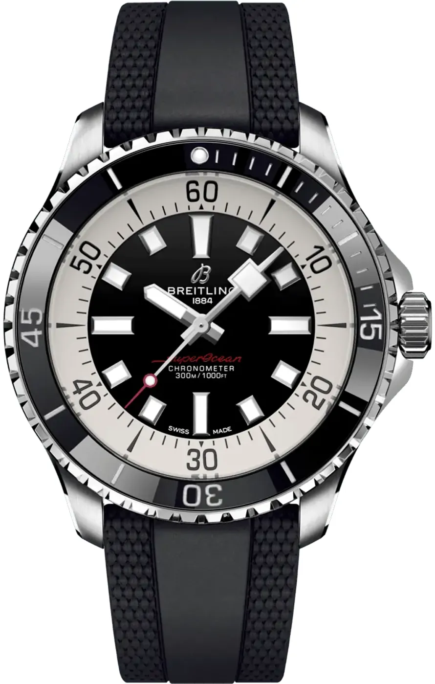 Breitling Superocean A17376211B1S1 44mm Stainless steel Black