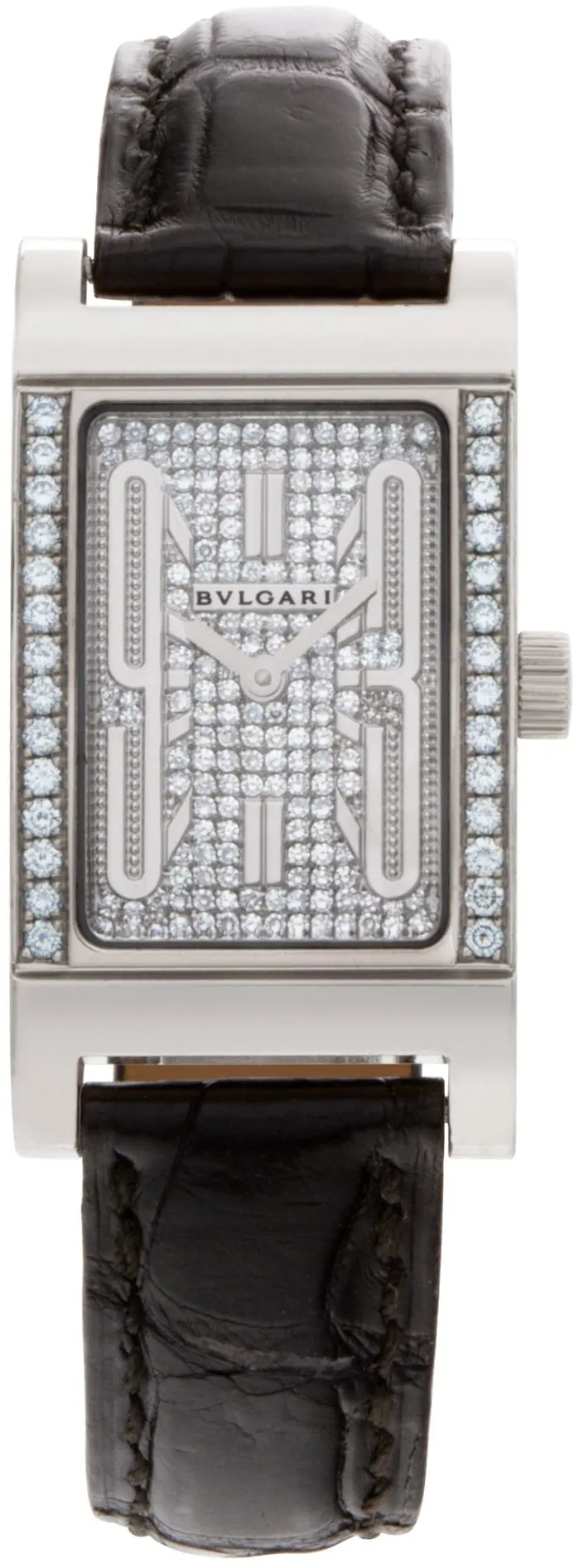 Bulgari Rettangolo RT W39 G 21mm White gold