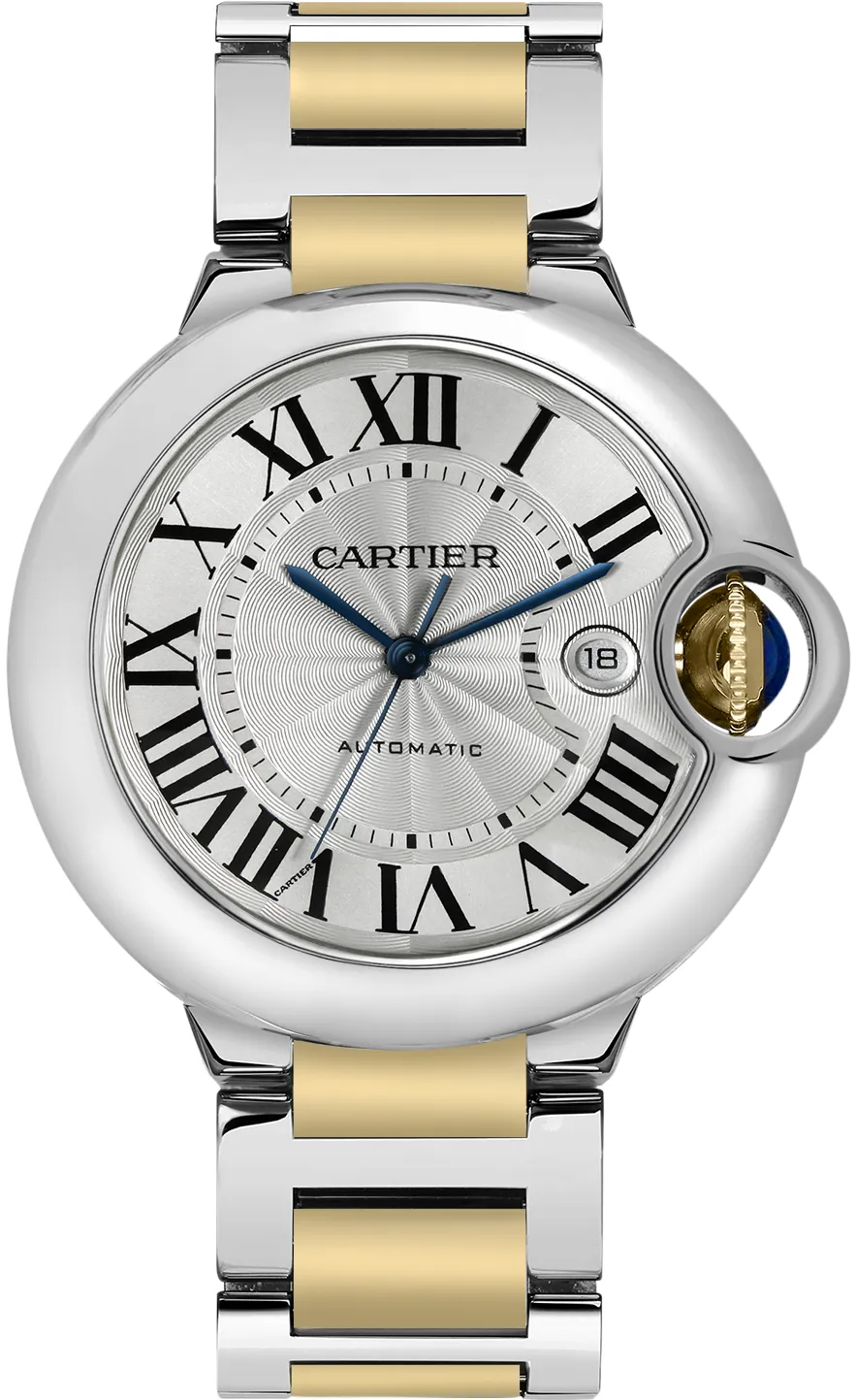 Cartier Ballon Bleu W2BB0022 42mm Stainless steel Silver