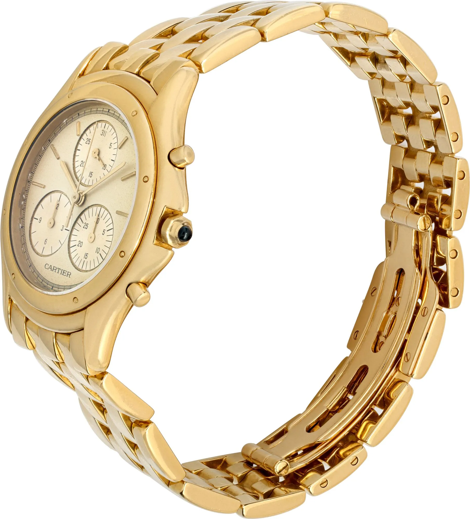 Cartier Cougar 1162 1 33mm 18k Gold 1